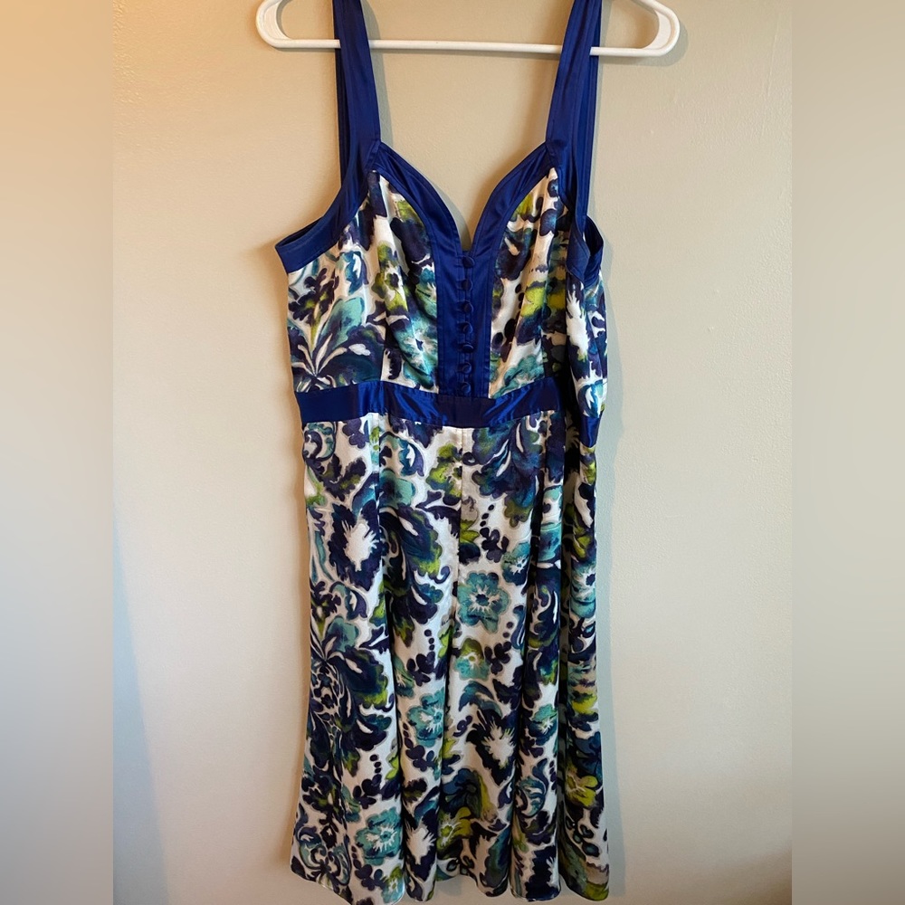 Silk Midi Dress